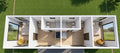 Duplex container home