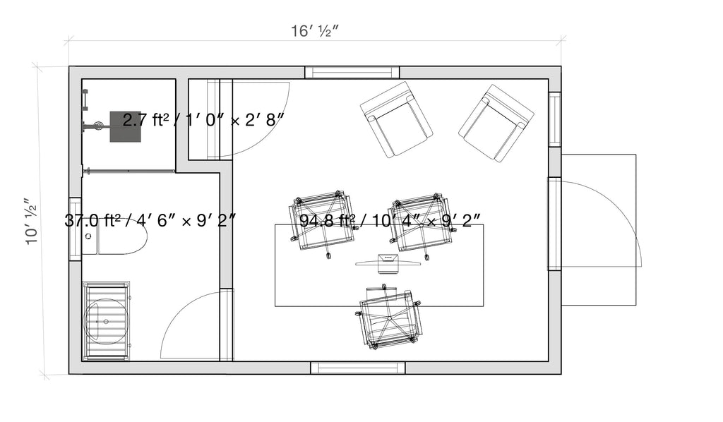 Shed 10 x 16