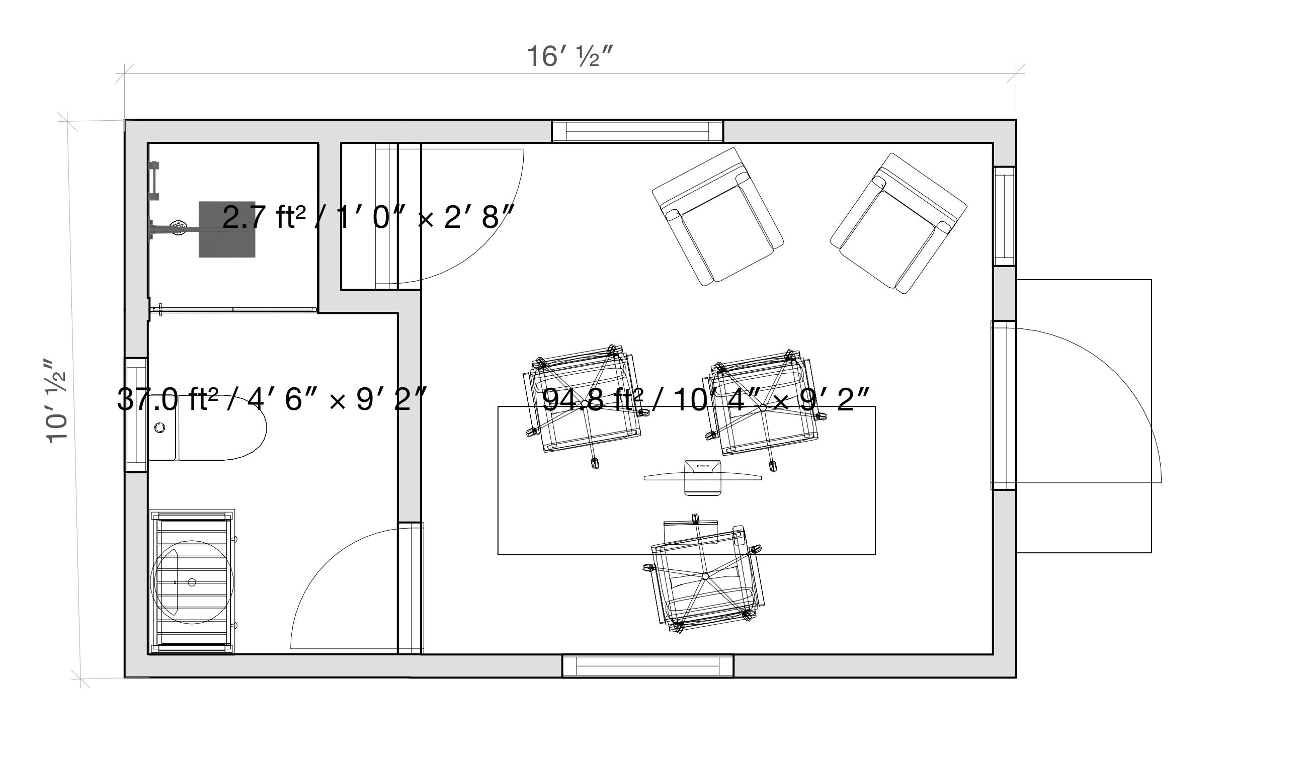 Shed 10 x 16